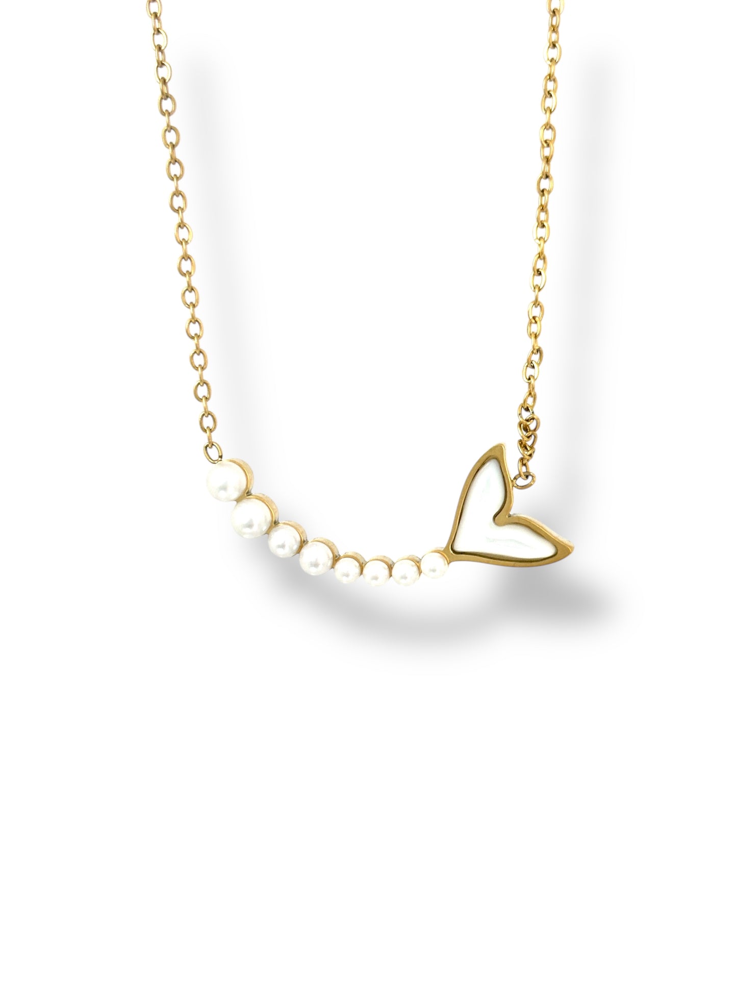 Gold Mermaid Necklace