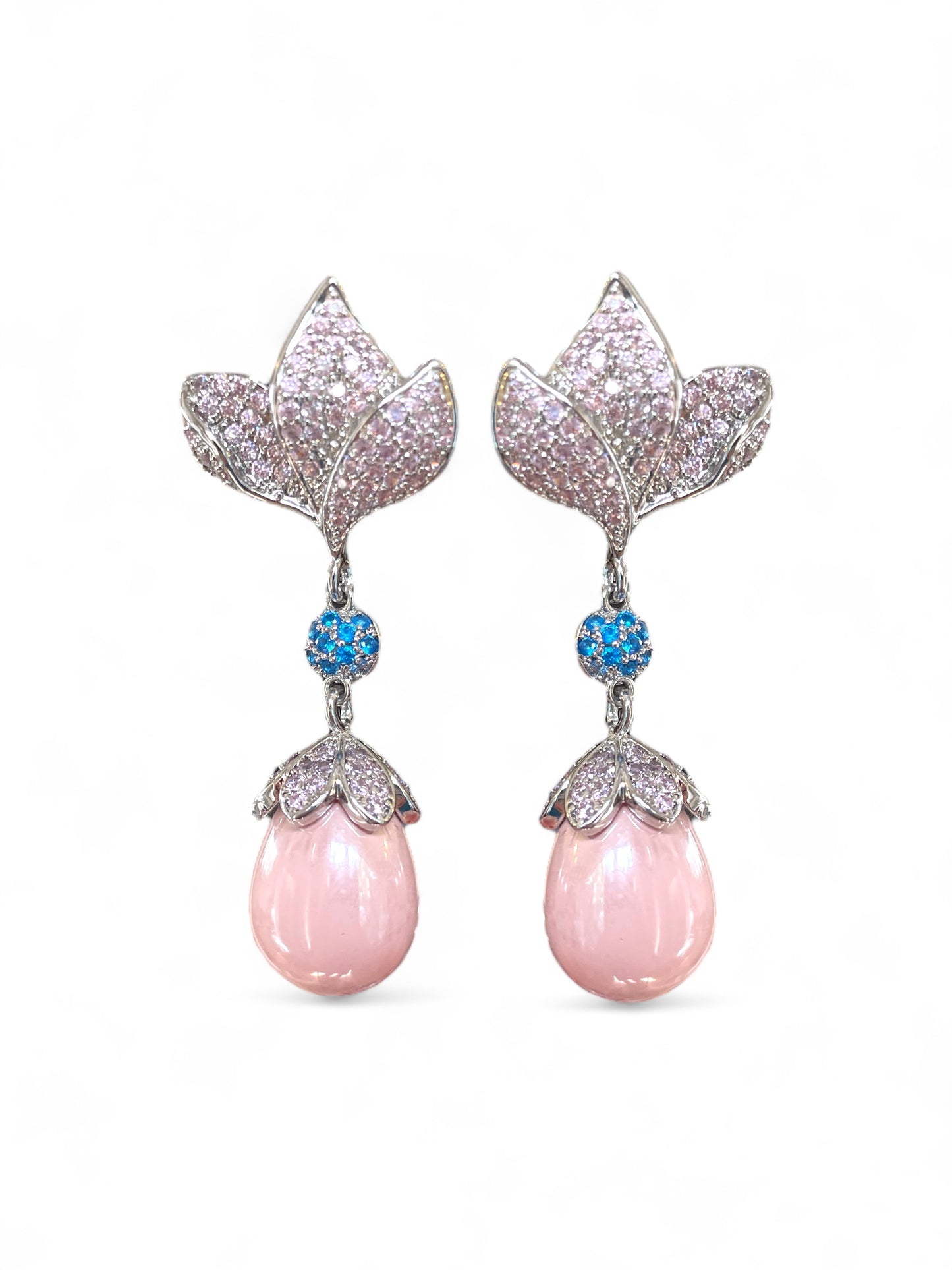 Rosy Blossom Earrings