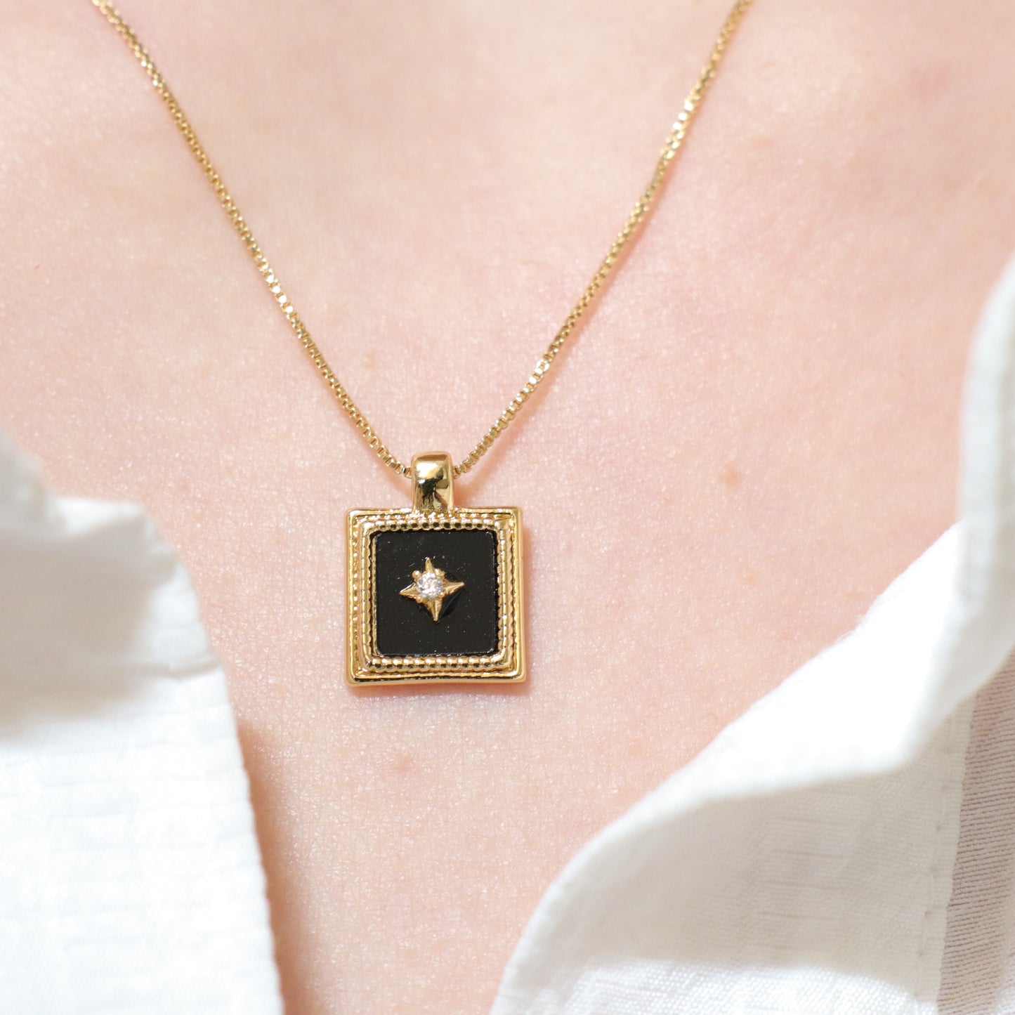The North Star in the dark Necklace