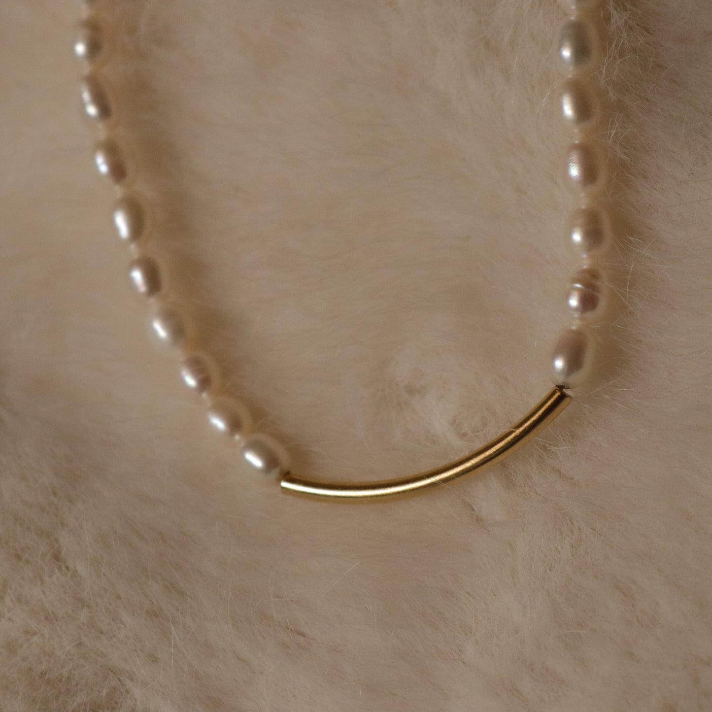 Cultured Pearl Chocker Necklace