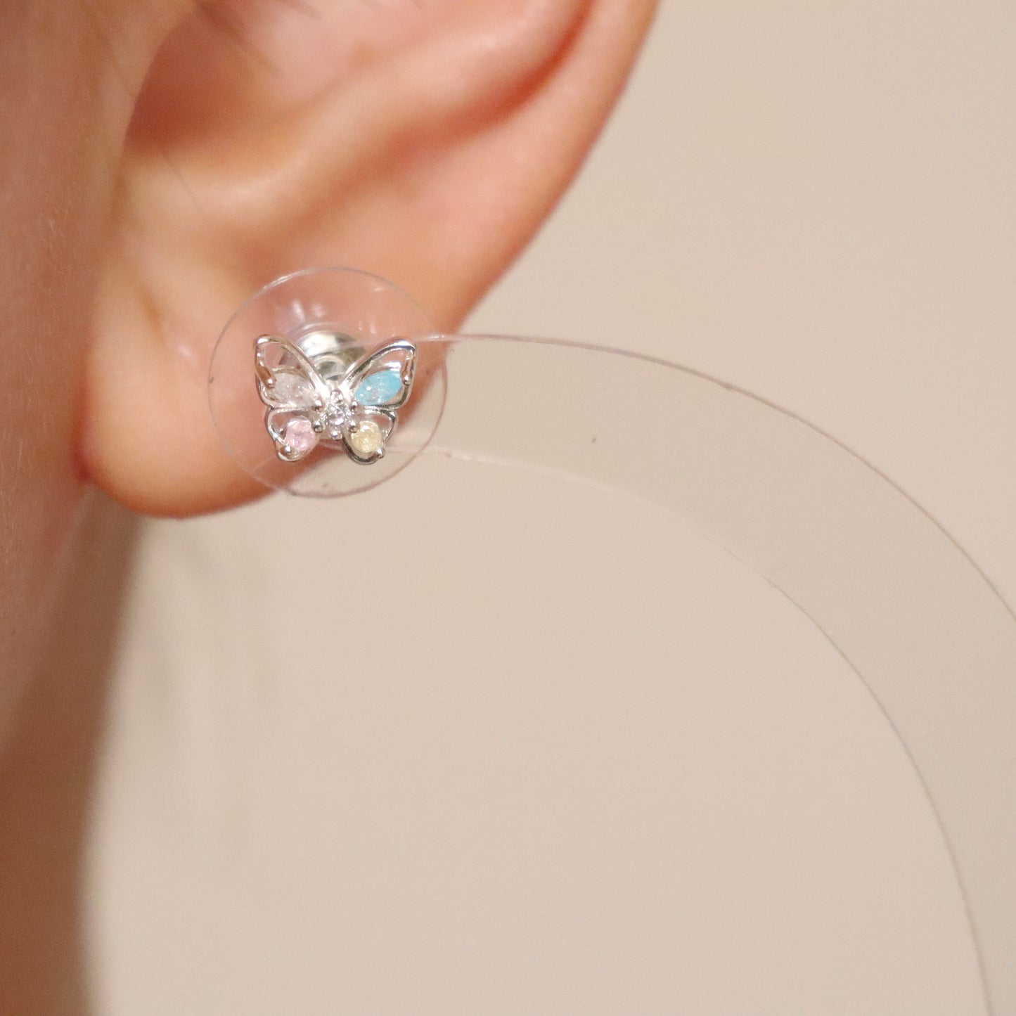 Exquisite butterfly earrings