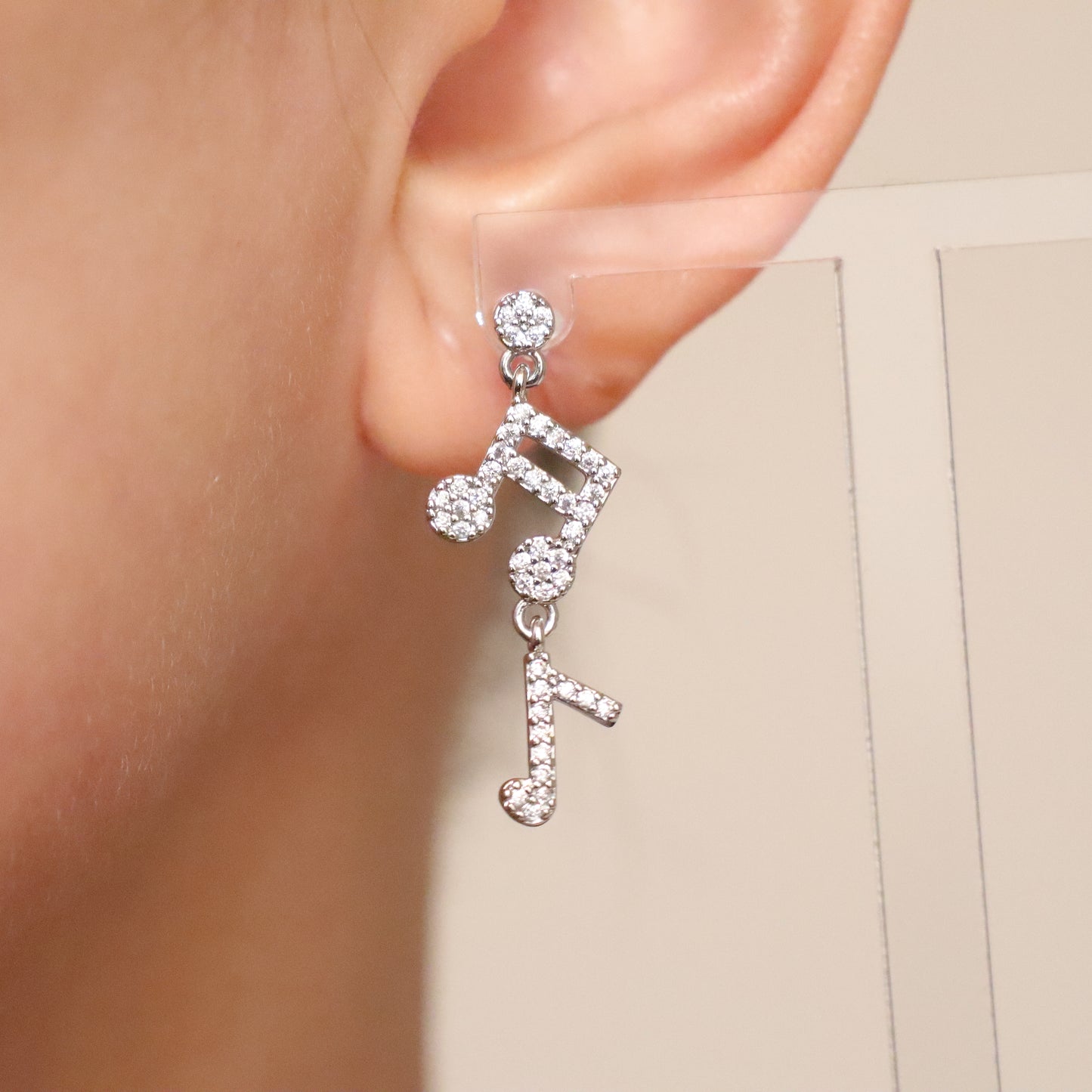 Melody in Zirconia Earrings