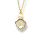 Gold Coastal Pendant Necklace