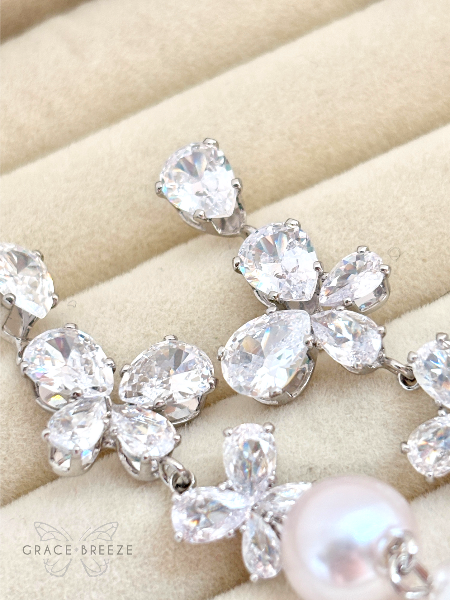 Odette Pearl Drop Earrings