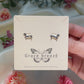 Silver Sausage Dog Earrings