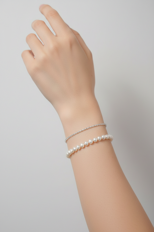 Classic Solid Silver Bracelet