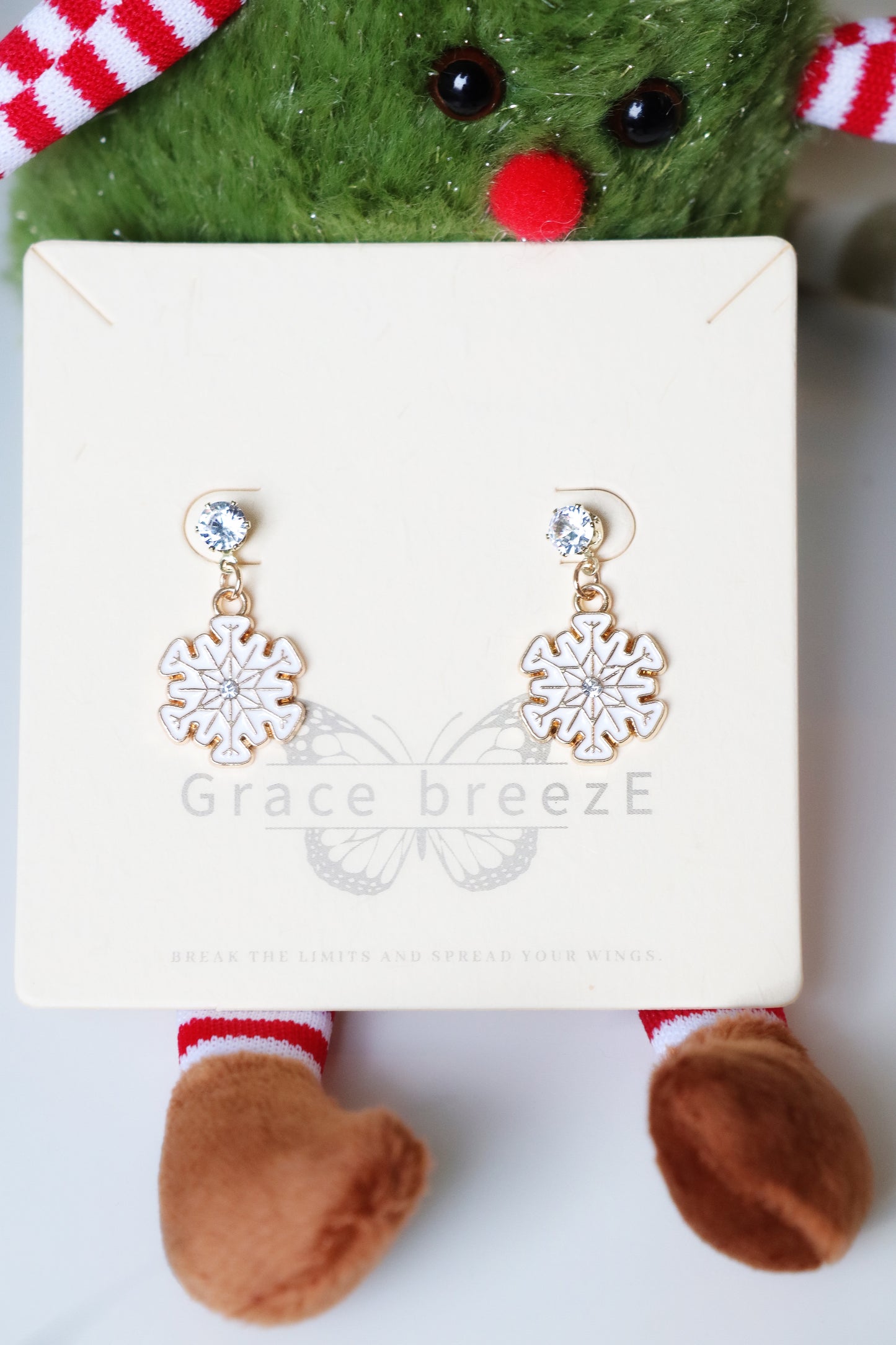 Christmas Snowflake Earrings
