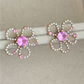 Fuchsia Blossom Earrings