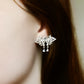 Zirconia Butterfly Earrings