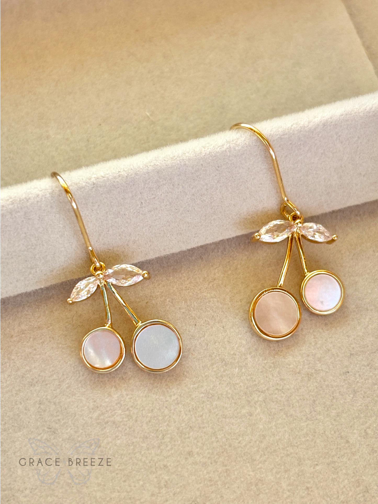 Coastal Cherry Earrings