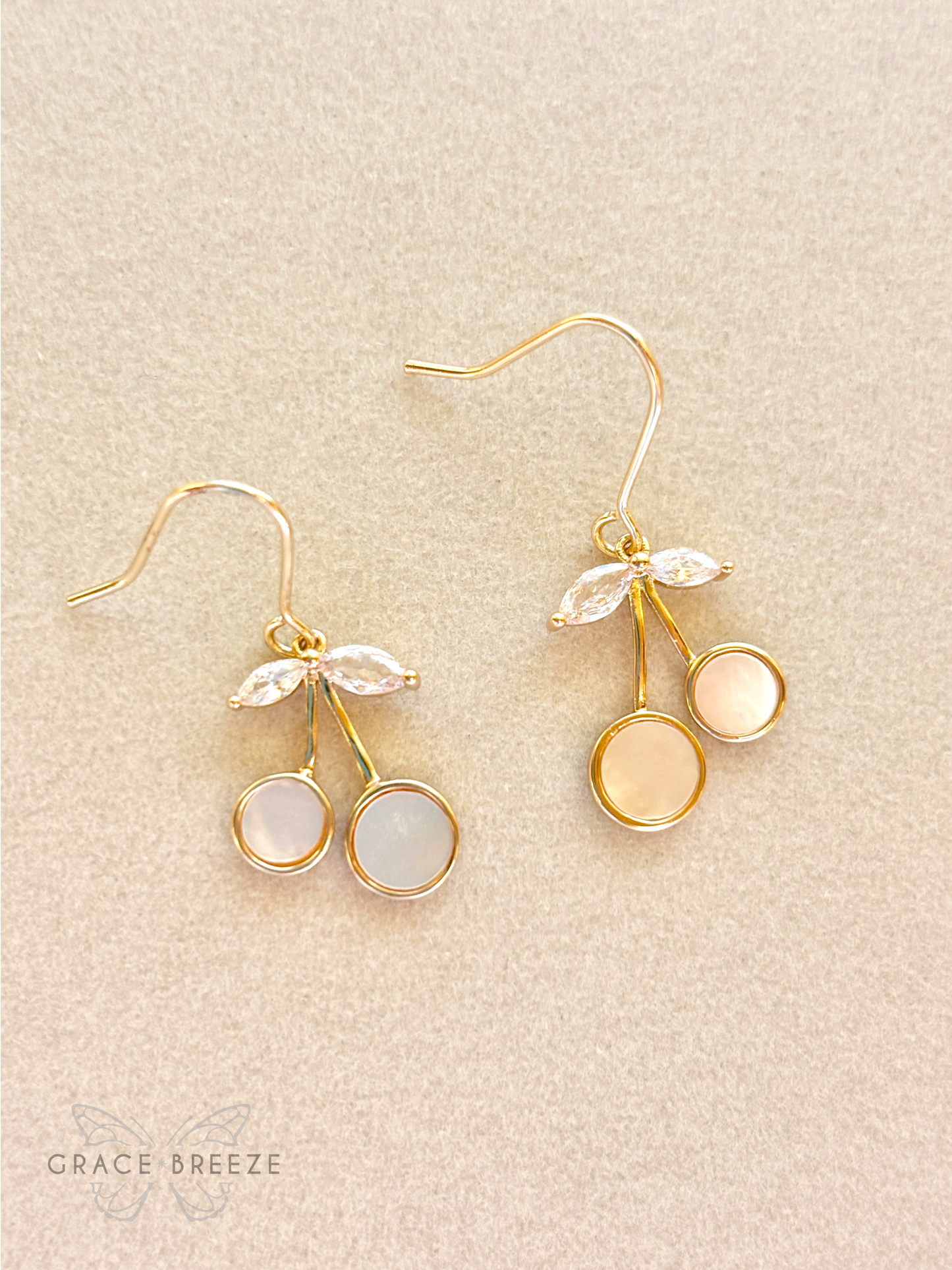 Coastal Cherry Earrings