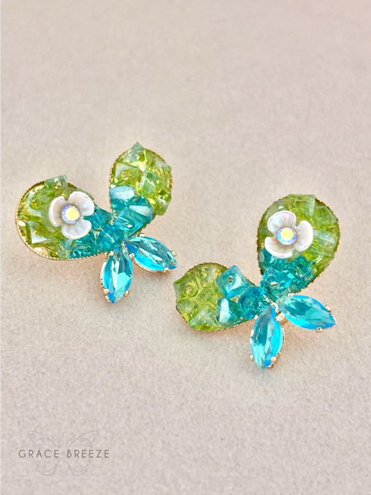 Tropical Butterfly Earrings
