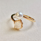 Gold Coastal Charm Adjustable Ring