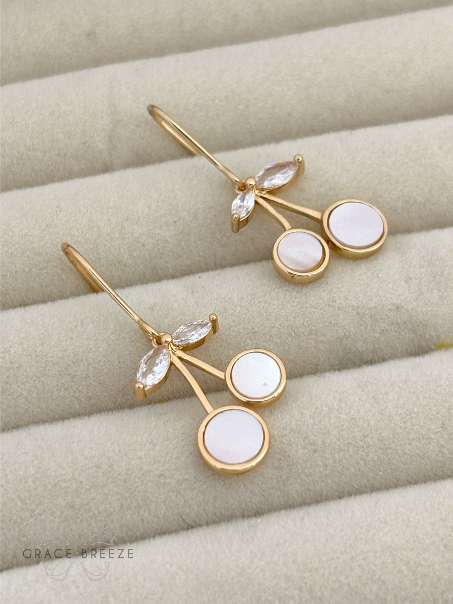 Coastal Cherry Earrings