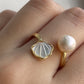 Coastal Charm Adjustable Ring