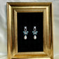 Aqua Elegance Drop Earrings