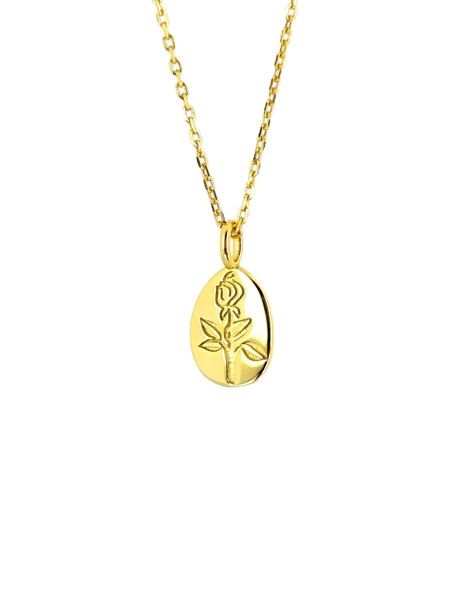 Gold Vermeil Mystic Rose Necklace