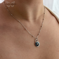 Lunar Lock Necklace ~ Solid silver 925