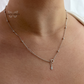 Lunar Lock Necklace ~ Solid silver 925