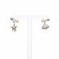 Asymmetrical starfish and shells earrings