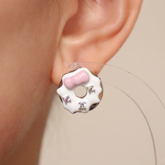 Sweet Delight Doughnut Earrings