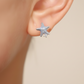 Asymmetrical Jellyfish and Starfish Earrings