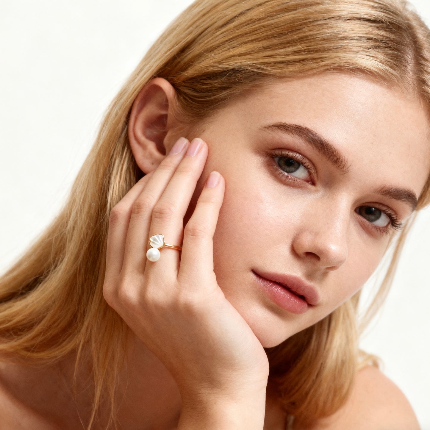 Gold Coastal Charm Adjustable Ring