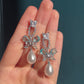 Aqua Elegance Drop Earrings