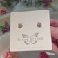 Snowflake Inspired Zirconia Earrings