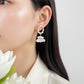 Golden Aura Baroque Pearl Earrings