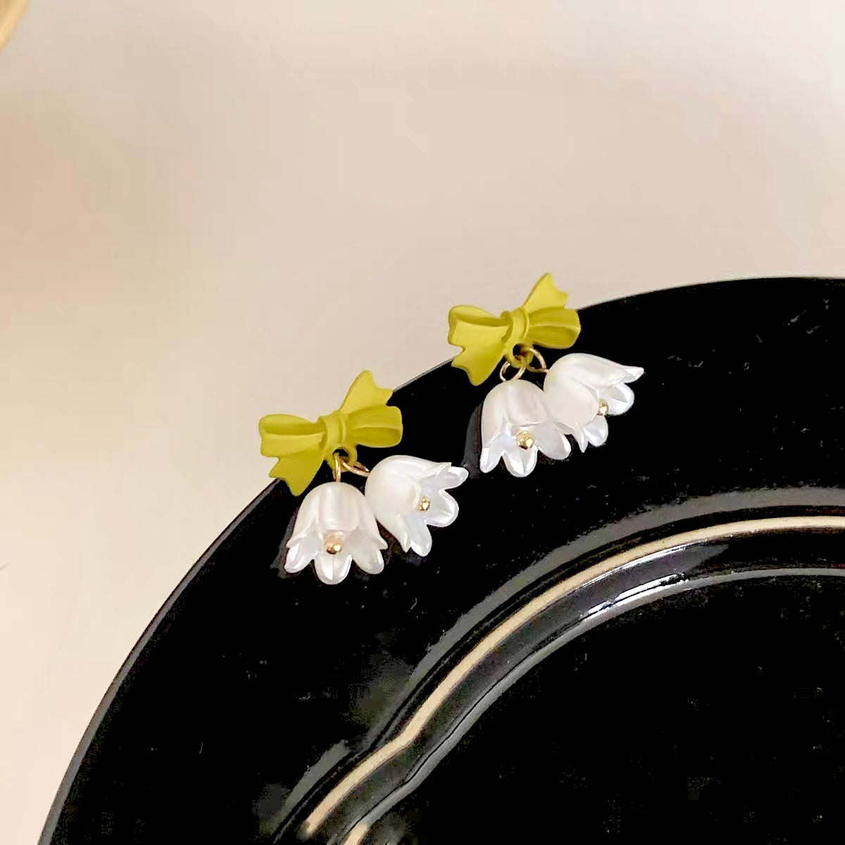 Springtime Sonata Bellflower Earrings